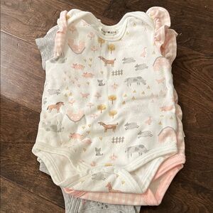 Bundle of 5 6-9 months onesies! Good condition conditions no rips or stains!